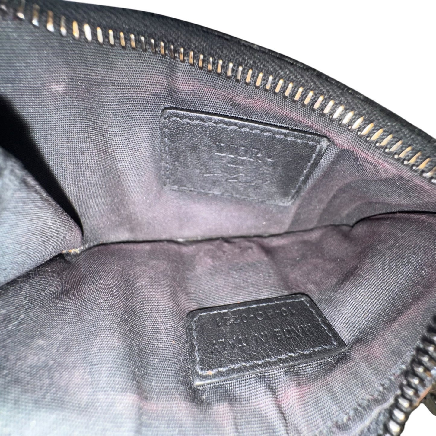 Dior x Kenny Scharf Trotter Zip Card Holder