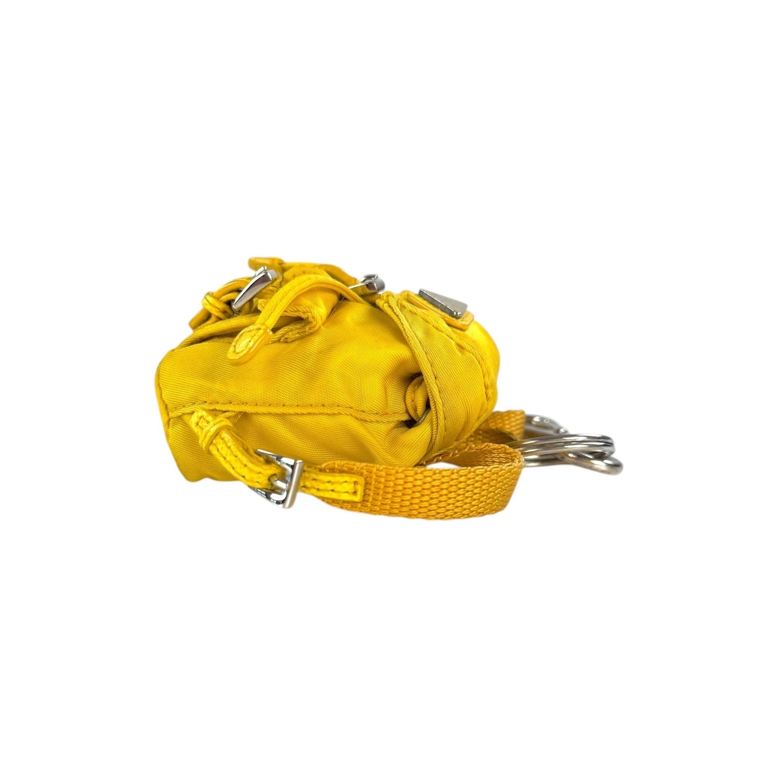 Prada Mini Nylon Backpack Charm