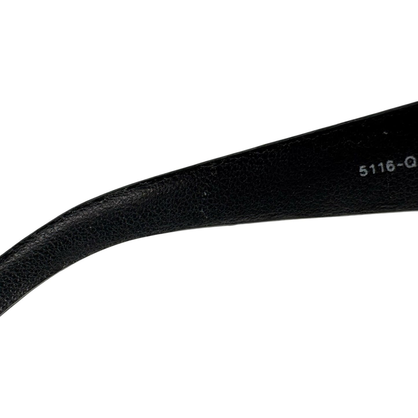 Chanel CC Leather Matelassé Sunglasses