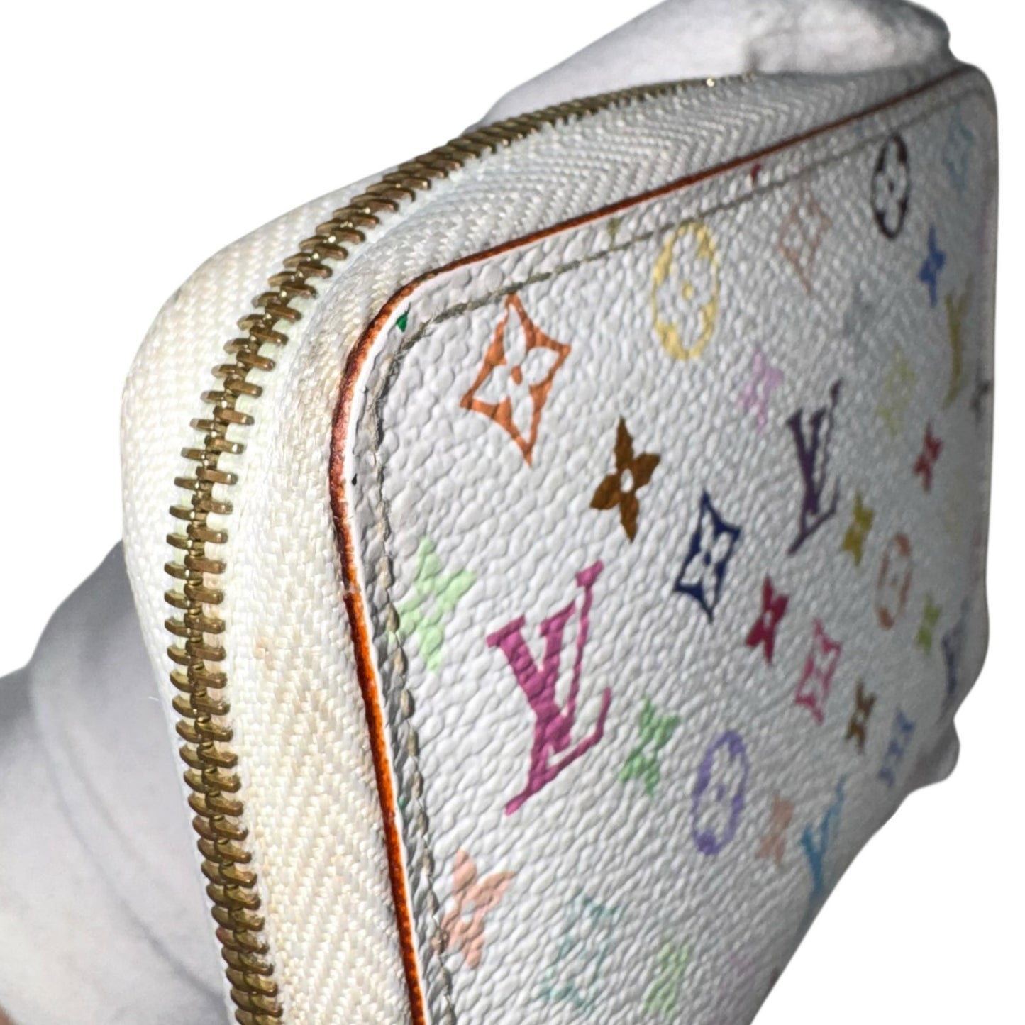 Louis Vuitton Murakami Multicolor Monogram Zippy Compact Wallet