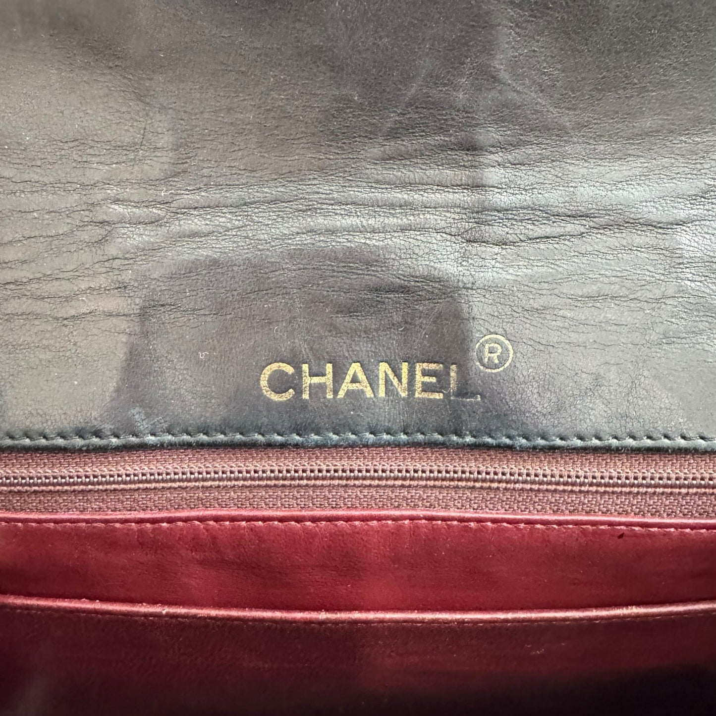 Chanel Vintage Round Flap Matelasse Shoulder Bag