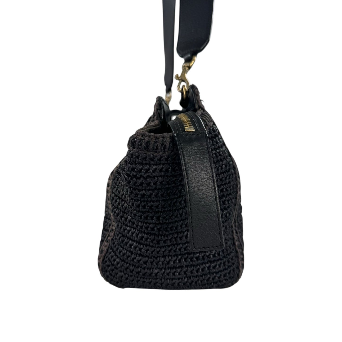 Saint Laurent Raffia Shoulder Bag