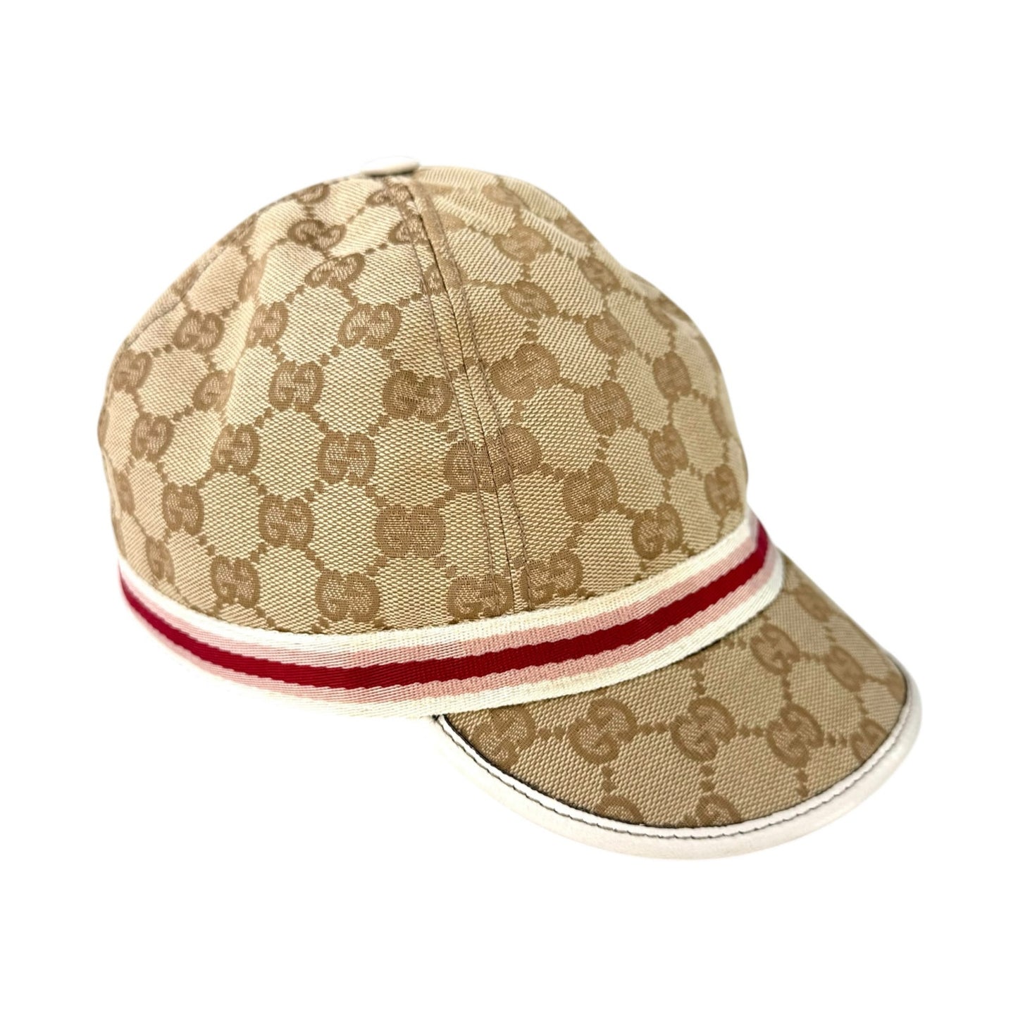 Gucci Monogram Pink Sherry Line Kid’s Baseball Cap