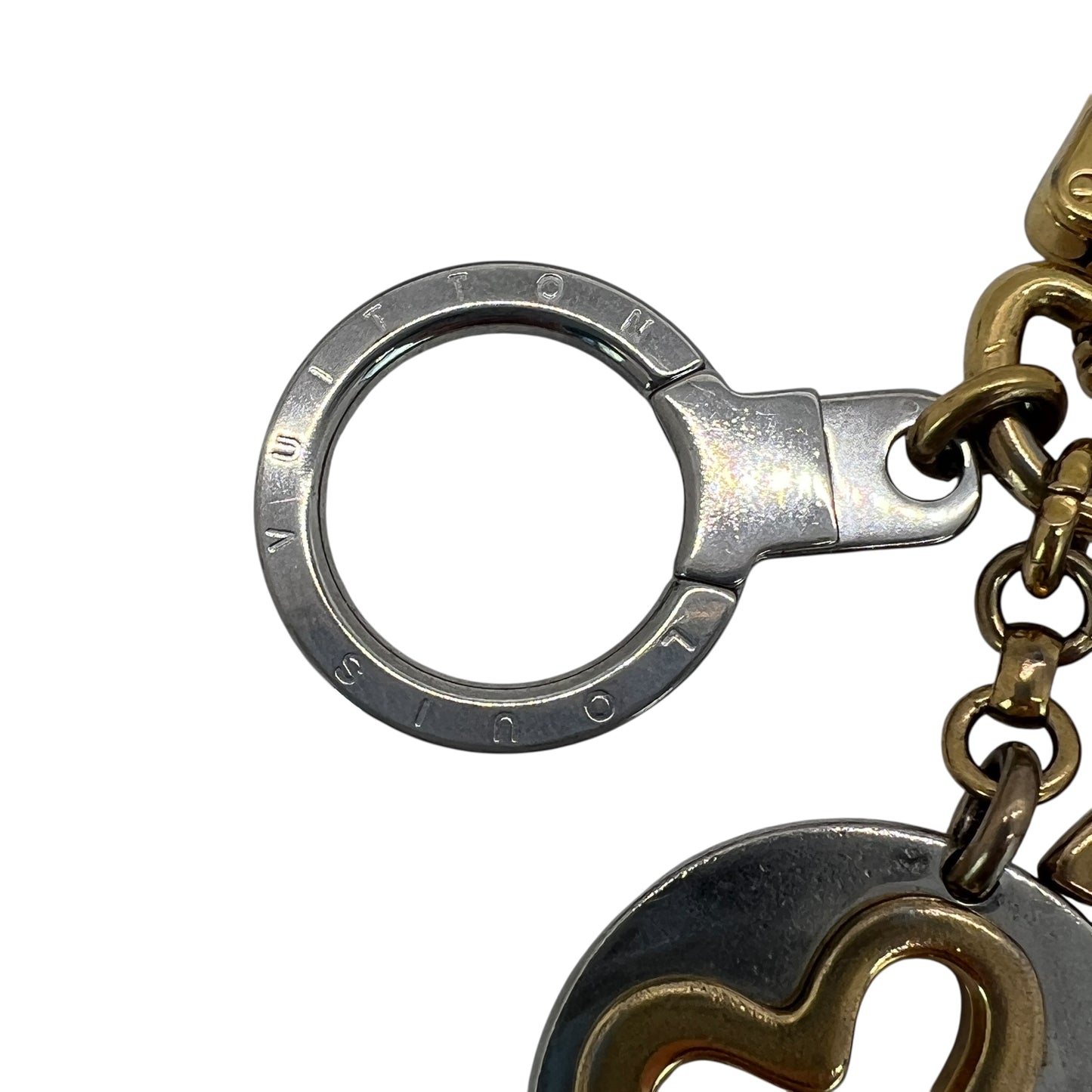 Louis Vuitton Two-Toned Bag/Key Charm