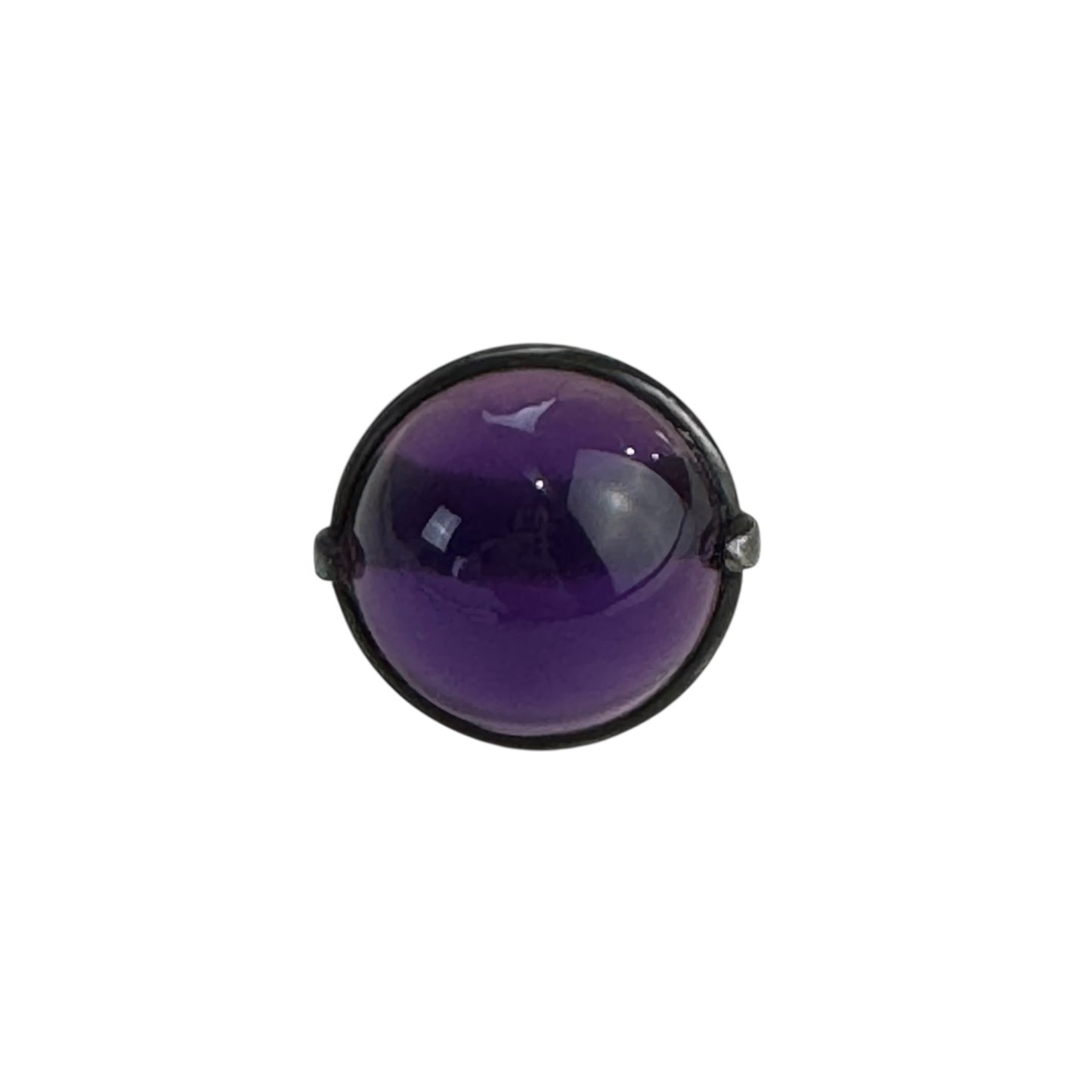 Bottega Veneta Purple Bubble Ring
