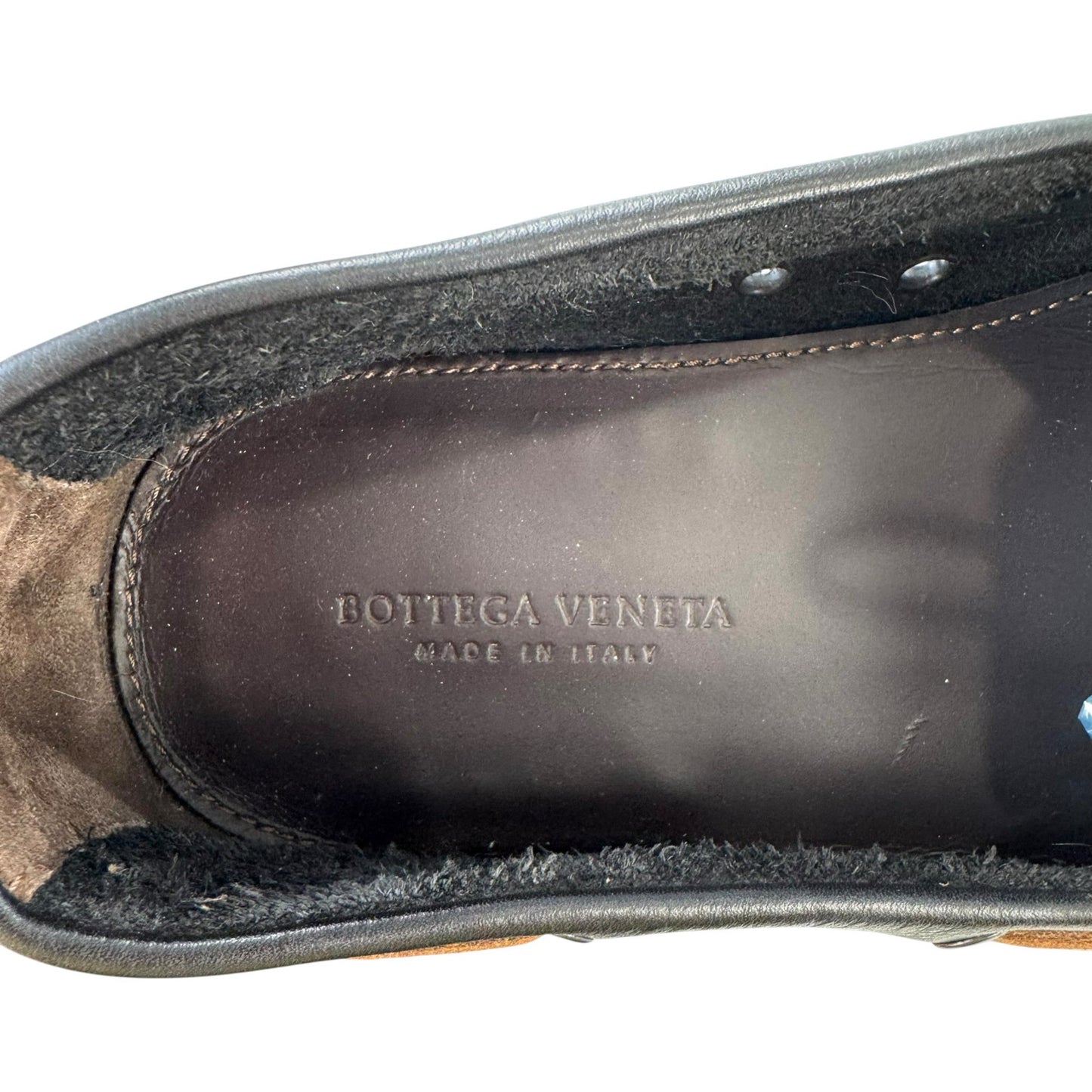 Bottega Veneta Leather Boat Shoes