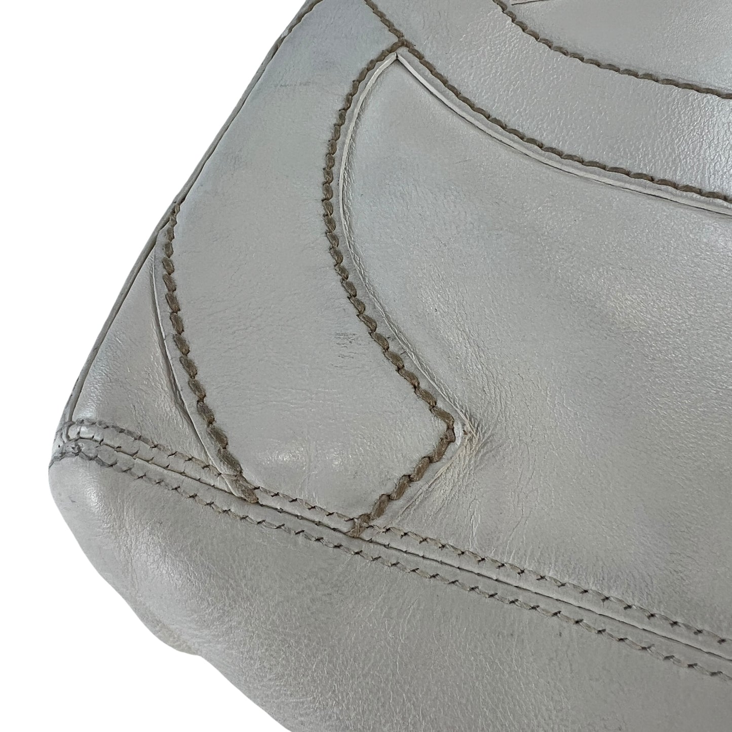 Chanel CC Stitched Leather Handbag