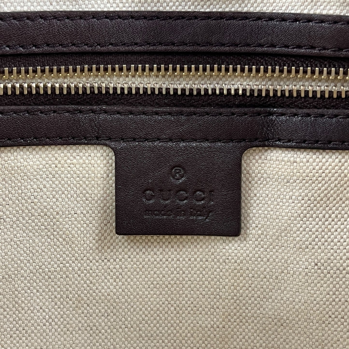 Gucci Guccissima Leather Shoulder Bag