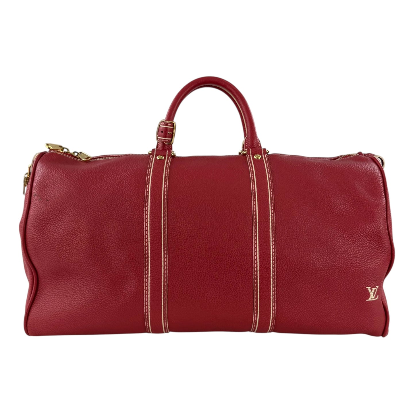 Louis Vuitton Tobago Calfskin Keepall 50 Duffle Bag
