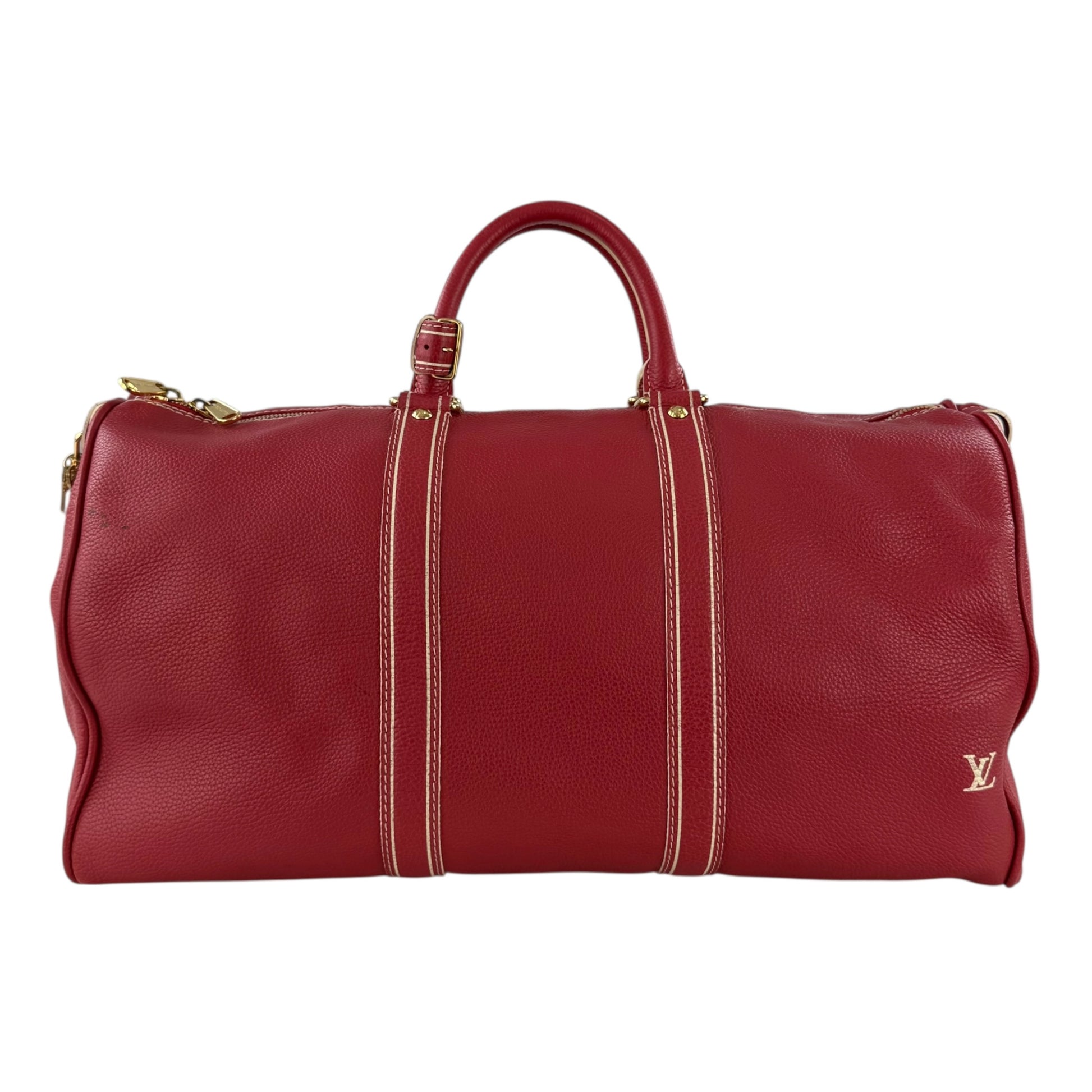Louis Vuitton Tobago Calfskin Keepall 50 Duffle Bag