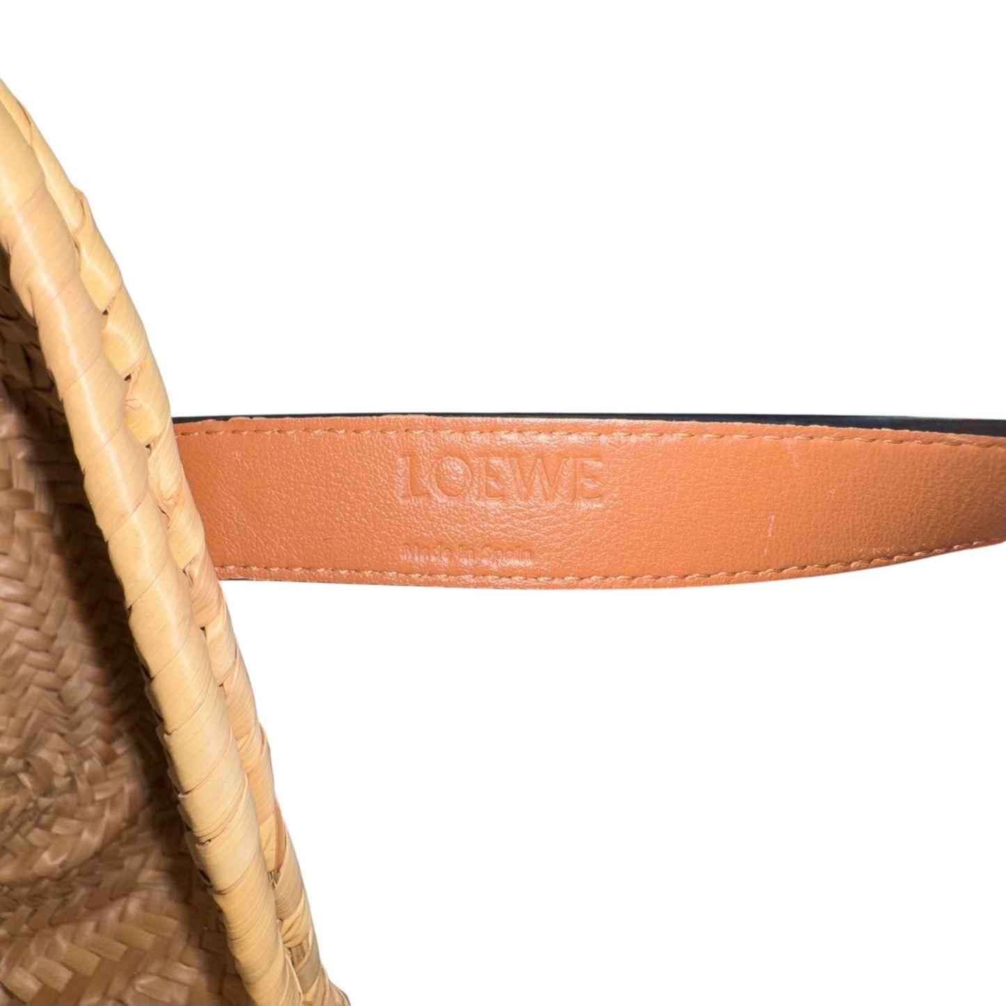 Loewe Raffia Basket Bag