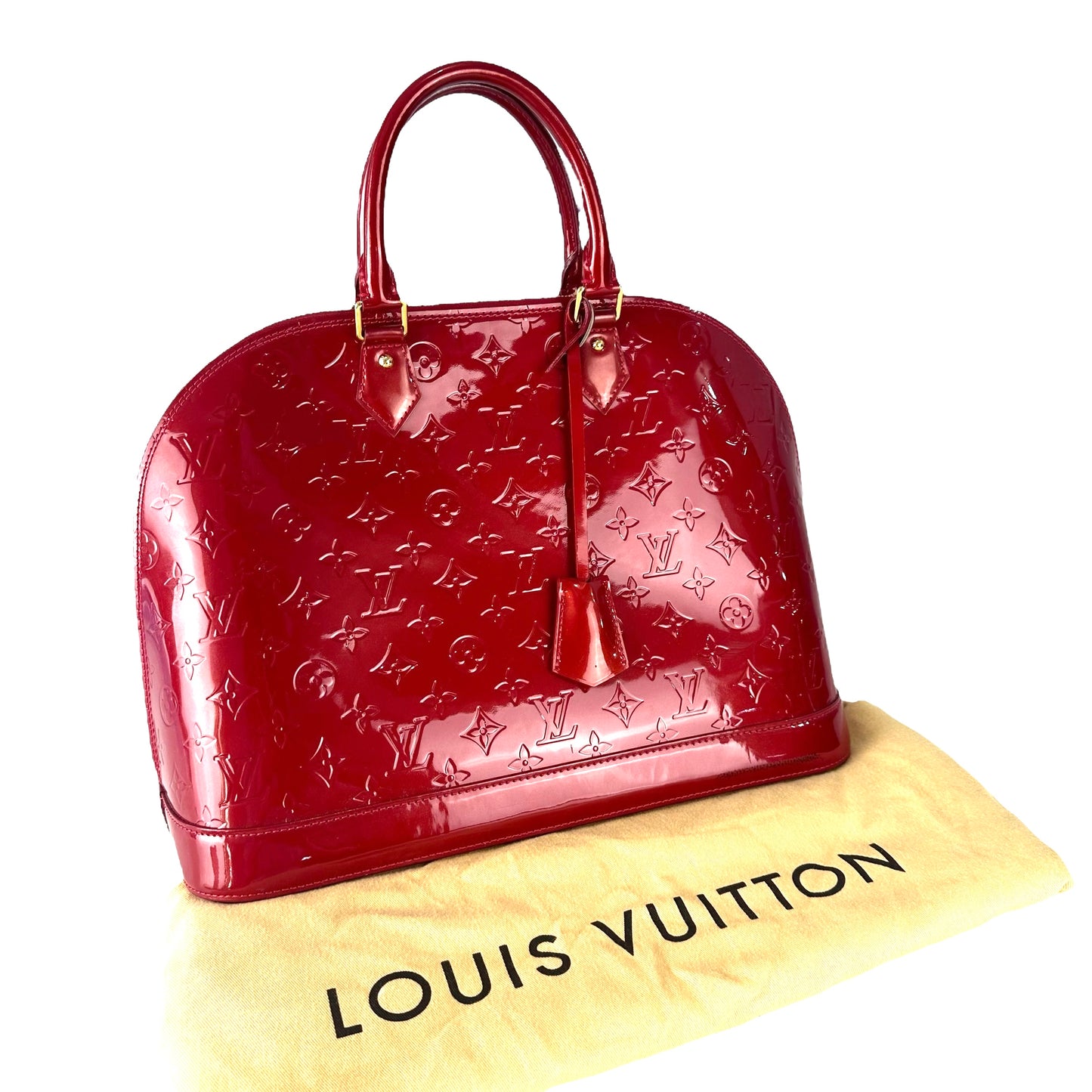 Louis Vuitton Vernis Alma GM Handbag