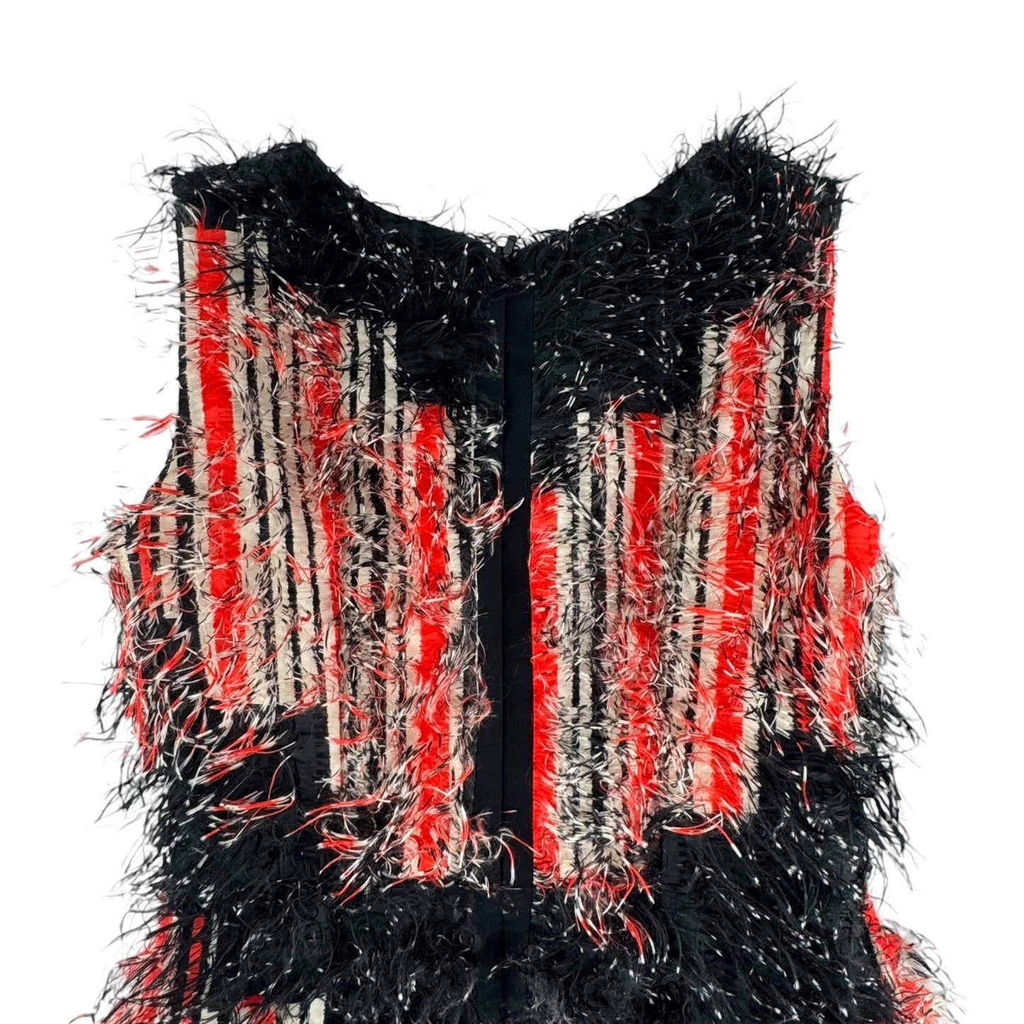Fendi Feather Fringe Dress