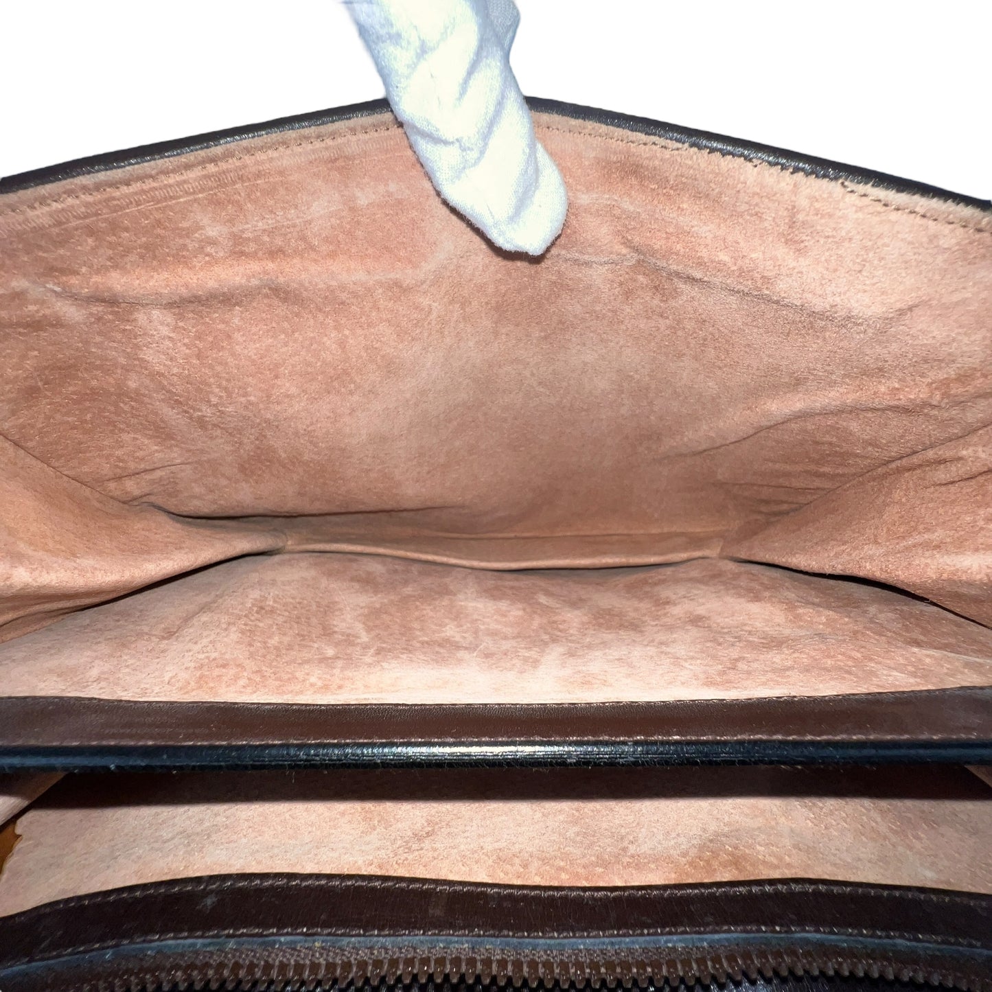 Gucci Vintage Suede Shoulder Bag