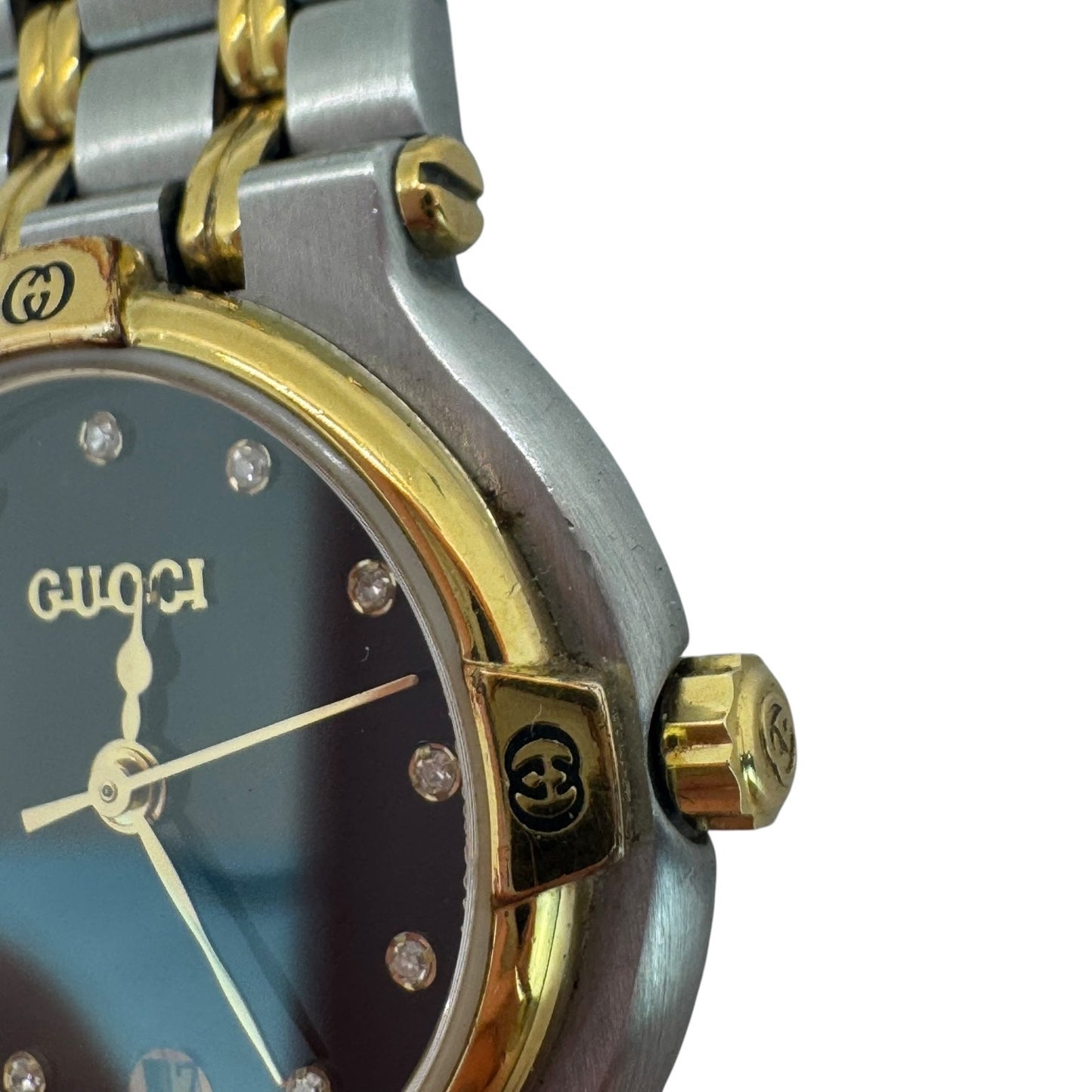 Gucci Vintage 9000L Diamond Watch