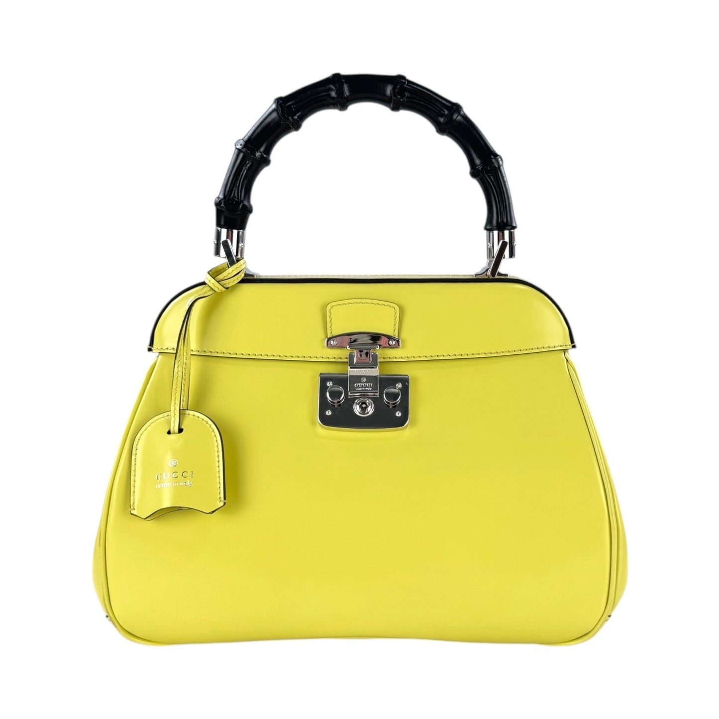 Gucci Lady Lock Bamboo Top Handle Bag