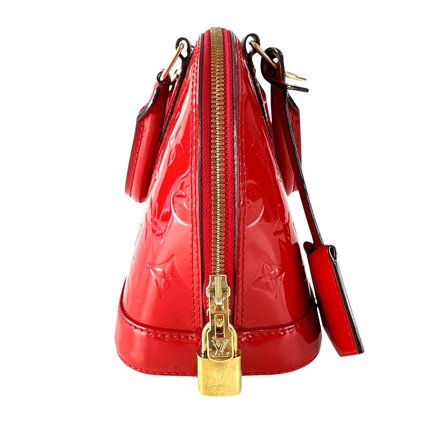 Louis Vuitton Vernis Gold BB Two-Way Handbag