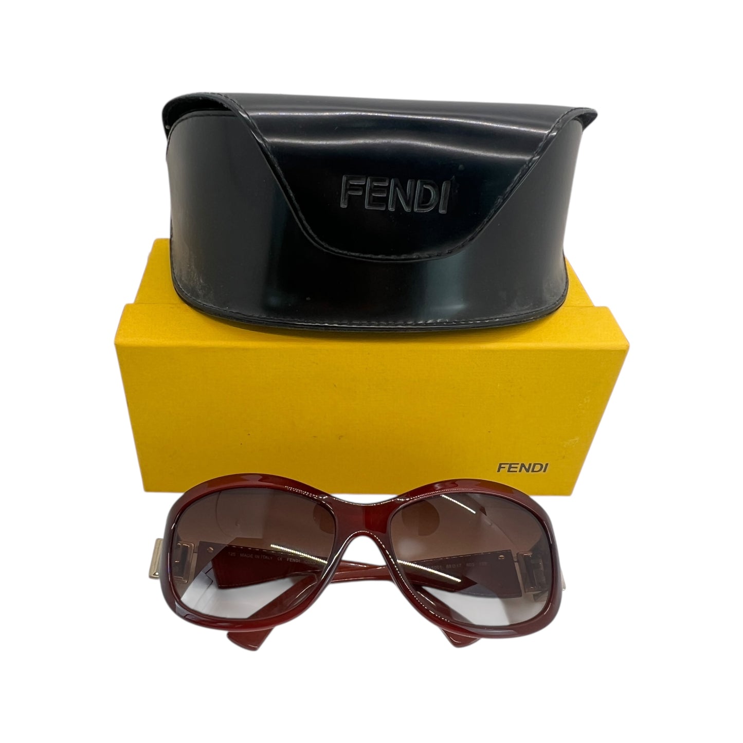 Fendi Red Sunglasses