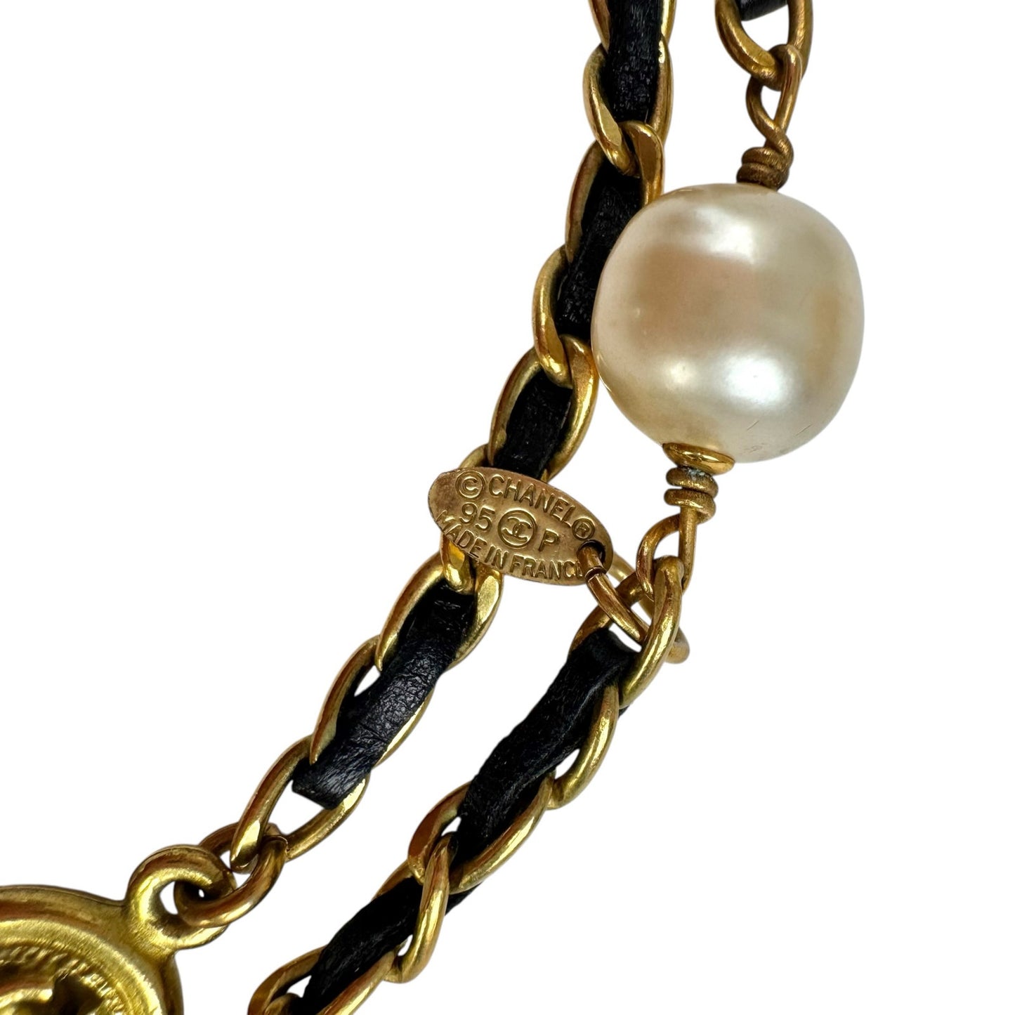 Chanel Vintage CC Long Wrap Necklace