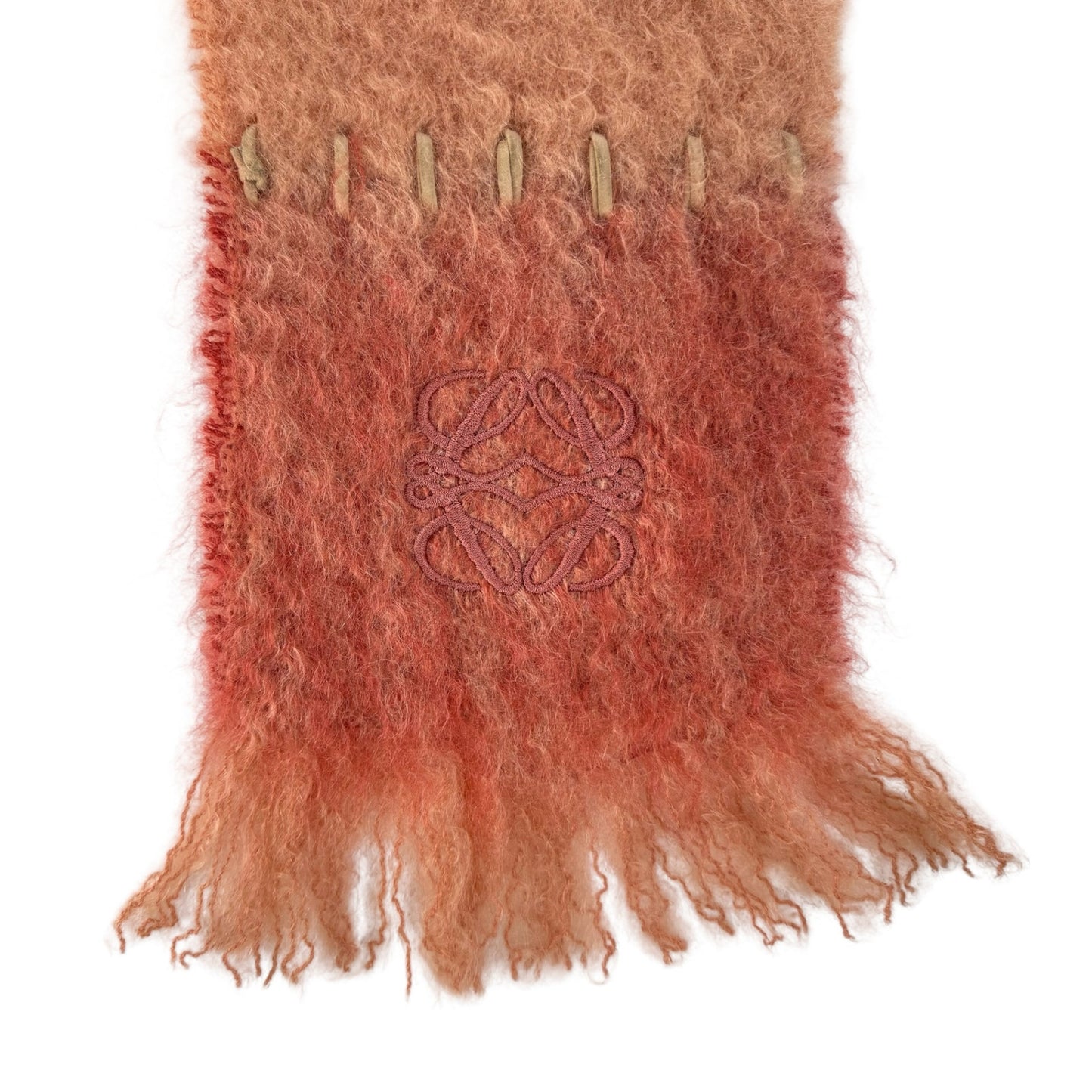 Loewe Pink Mohair Scarf