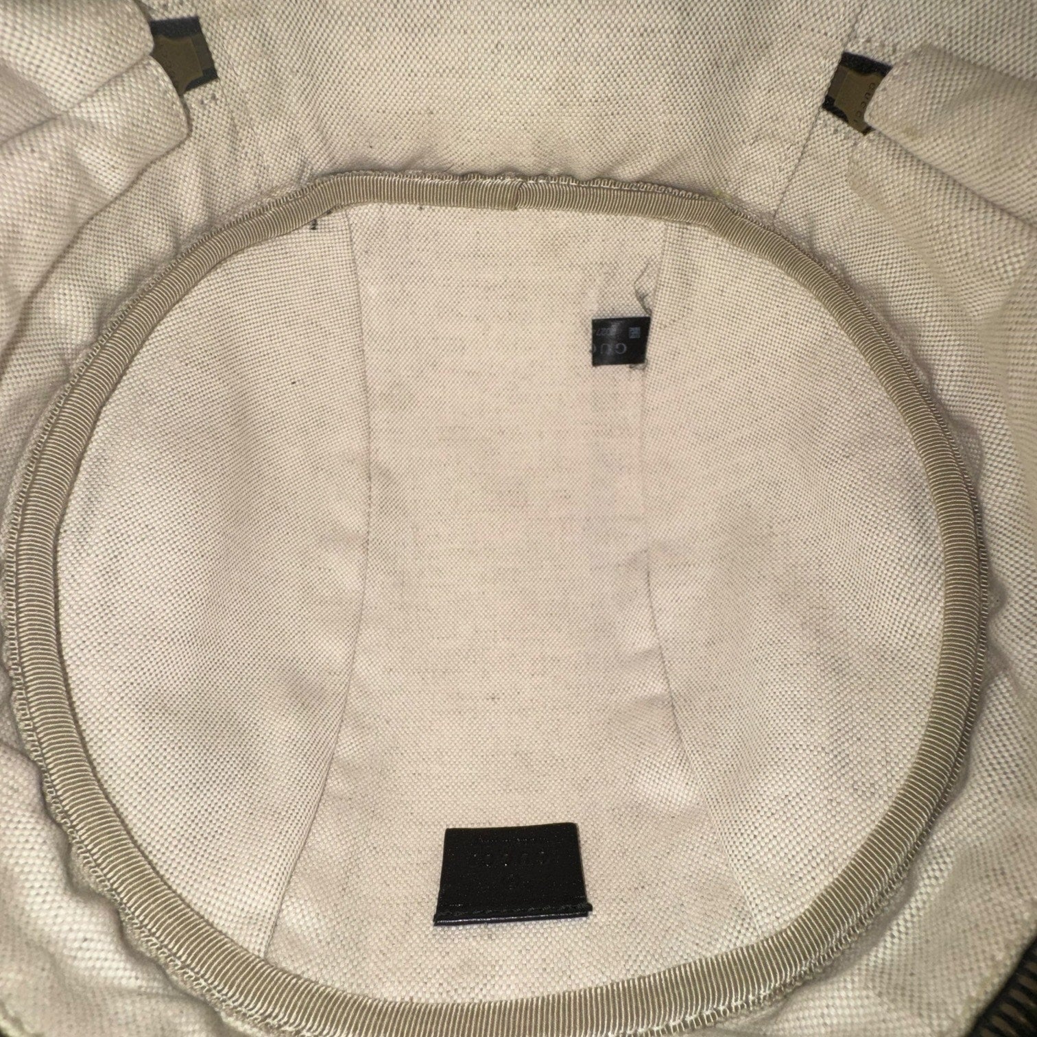Gucci Leather Basketball Handbag