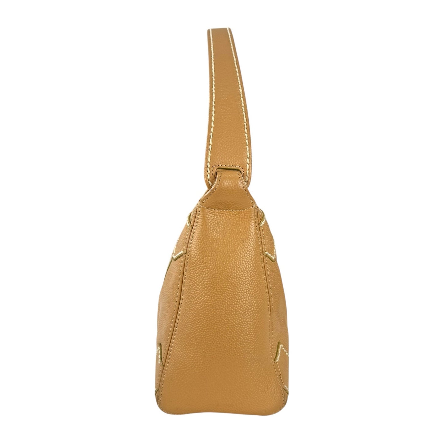 Chanel Vintage CC Stitched Shoulder Bag
