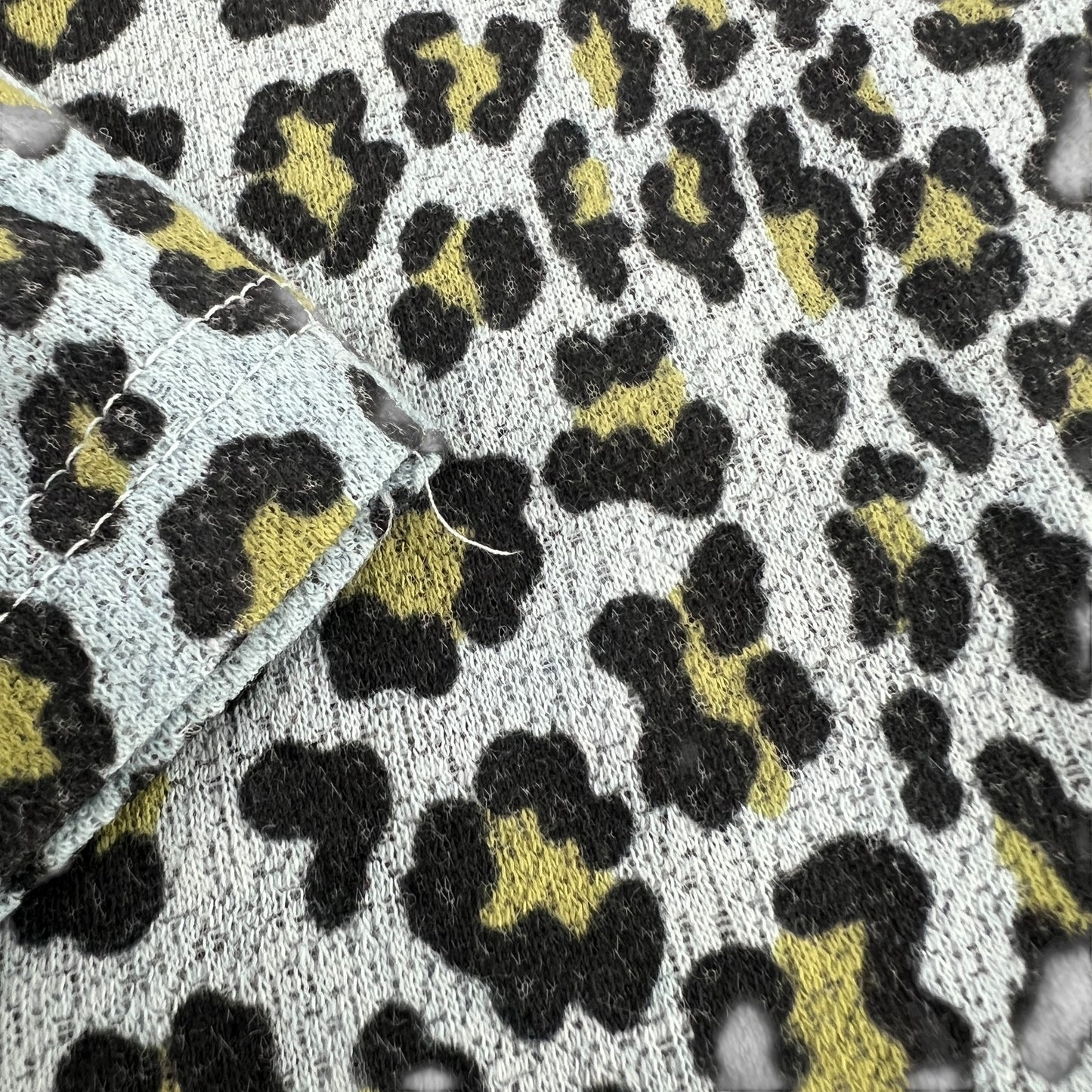 Fendi Vintage Leopard Print Button Down Blouse