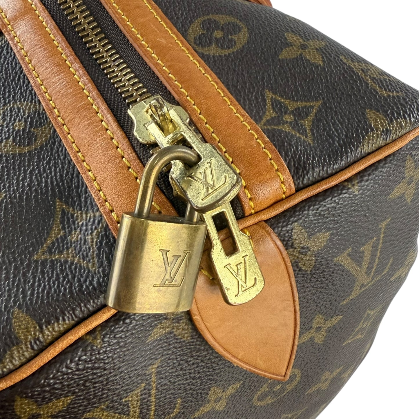 Louis Vuitton Monogram Sac Souple 35 Boston Bag