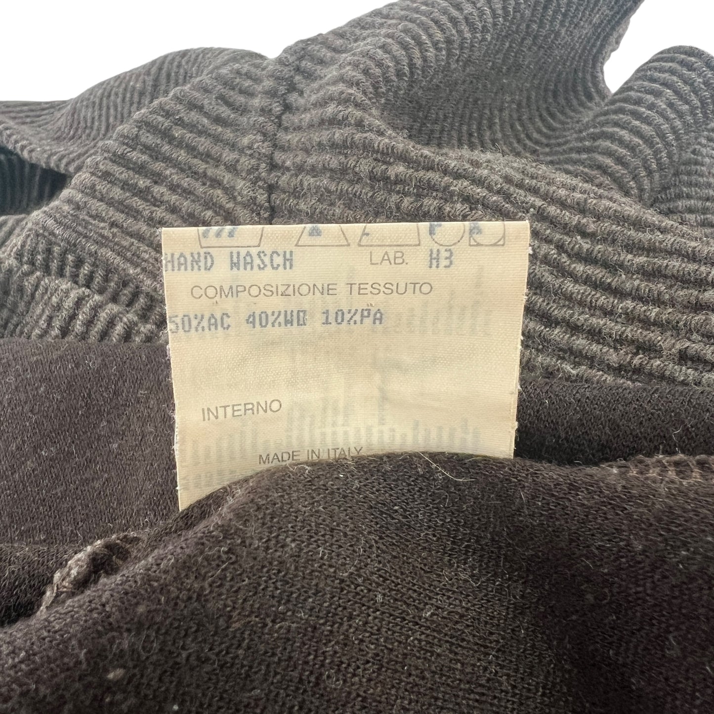 Fendi Vintage Knit Ribbed Sweater & Skirt Set