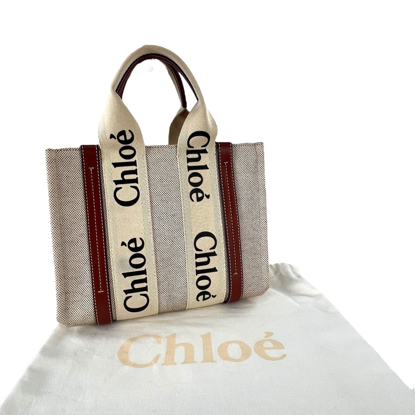 Chloe Woody Tote Bag