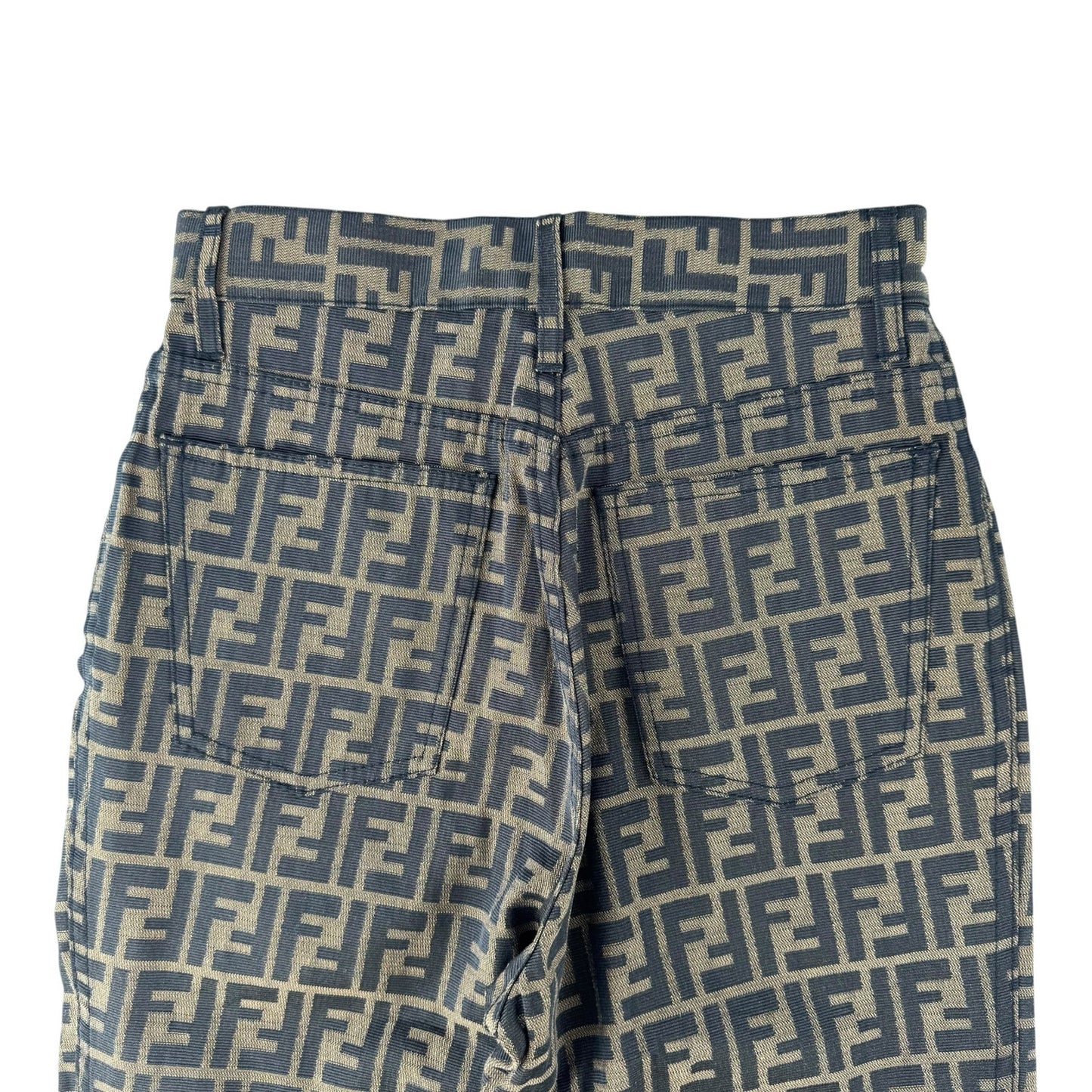 Fendi Vintage Zucca Print Pant