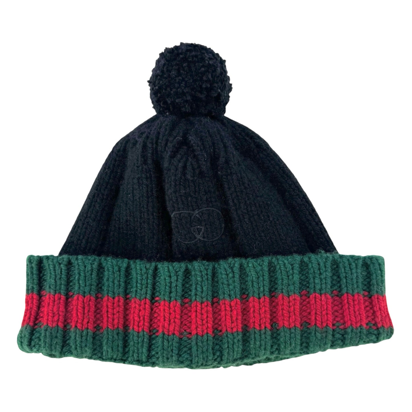Gucci Sherryline Knit Pom-Pom Beanie