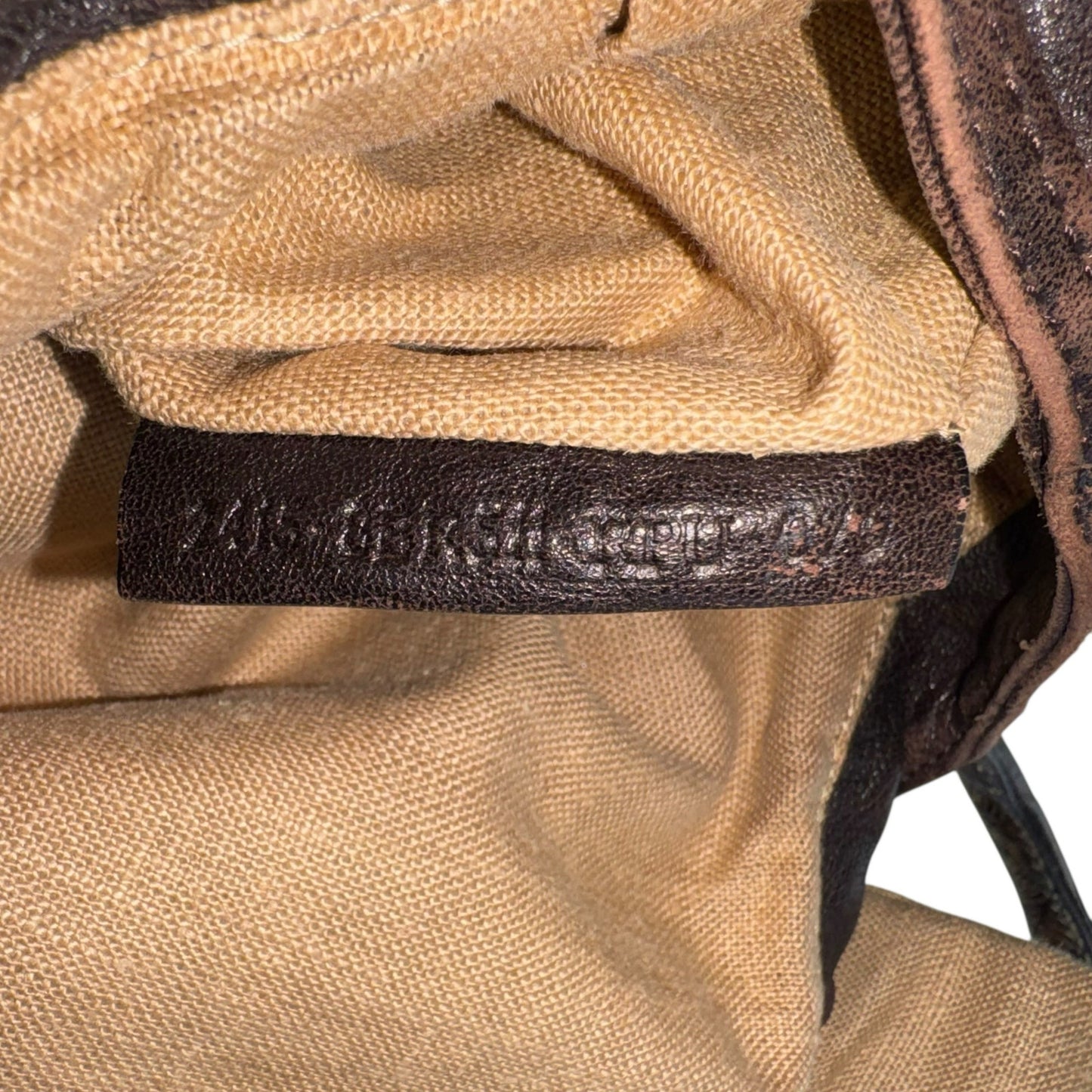 Fendi Zucca and Tortoiseshell Spy Bag