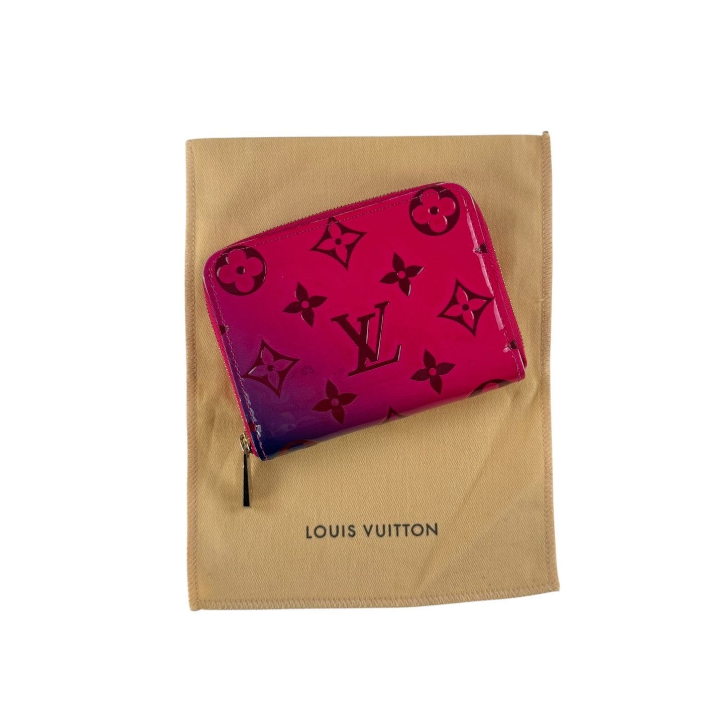 Louis Vuitton Vernis Gradient Zippy Compact Wallet