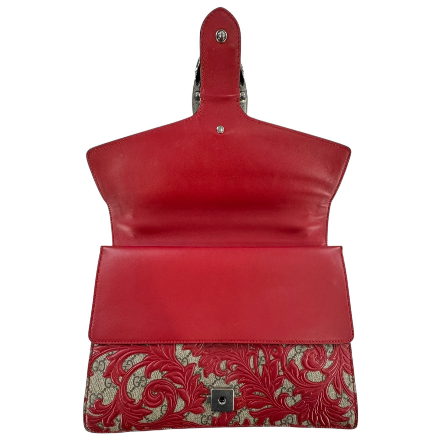 Gucci Monogram Supreme Arabesque Dionysus Shoulder Bag