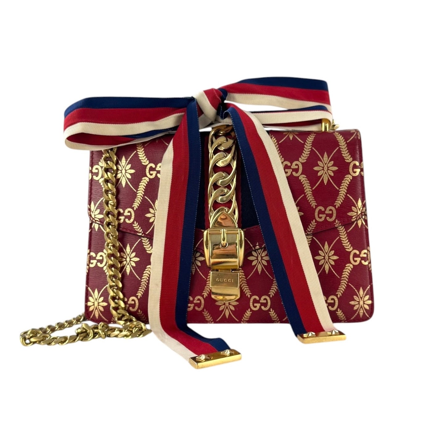 Gucci Sylvie Printed Shoulder Bag