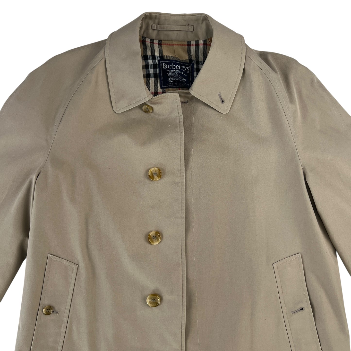 Burberry Tan Trench Coat