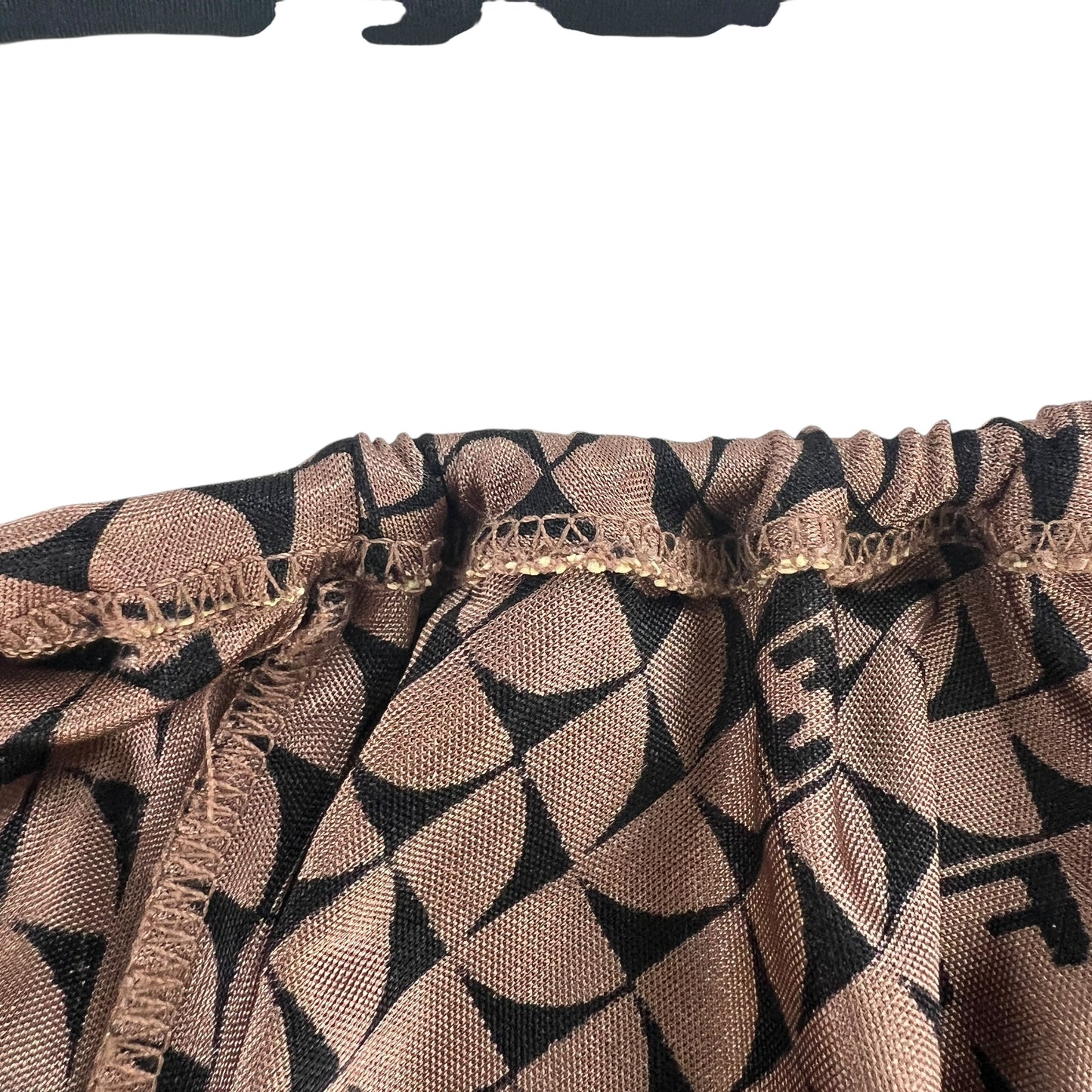 Fendi Vintage Nylon Spaghetti Strap Crop Top