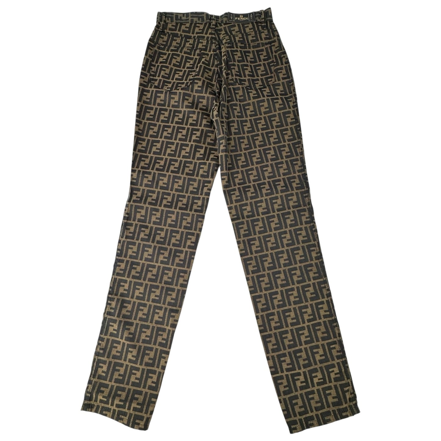 Fendi Vintage Zucca Print Pant