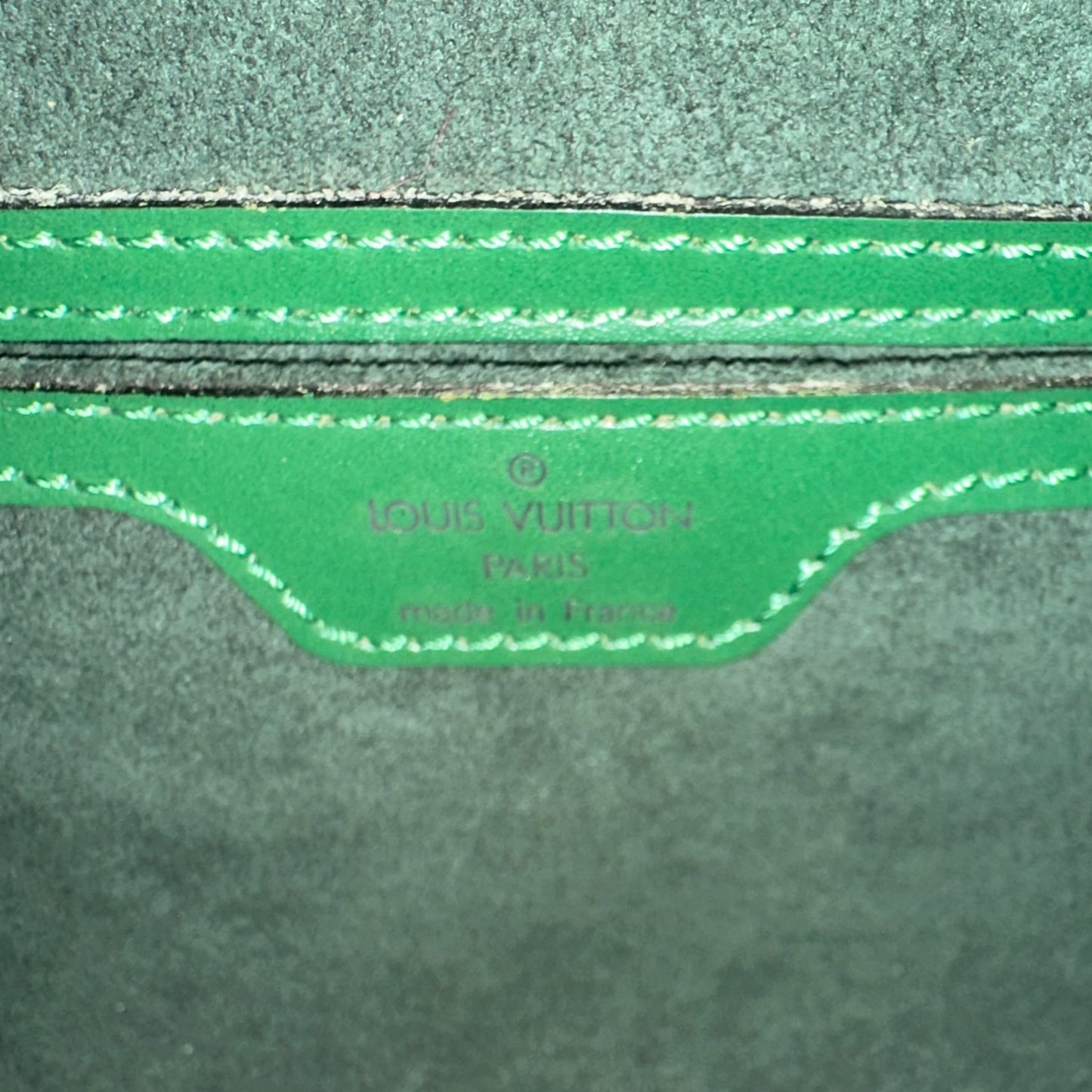 Louis Vuitton Vintage Epi Leather Soufflot Bag
