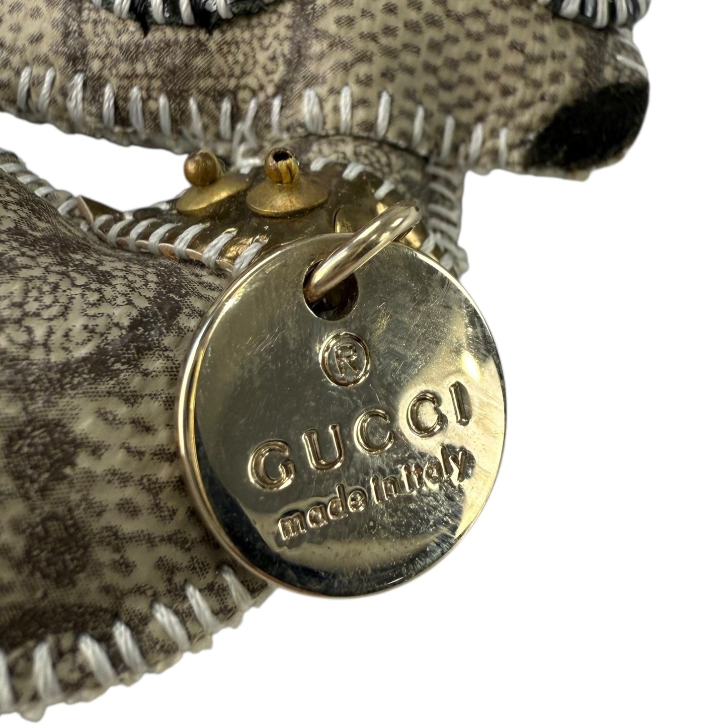 Gucci Monogram Chihuahua Bag/Key Charm