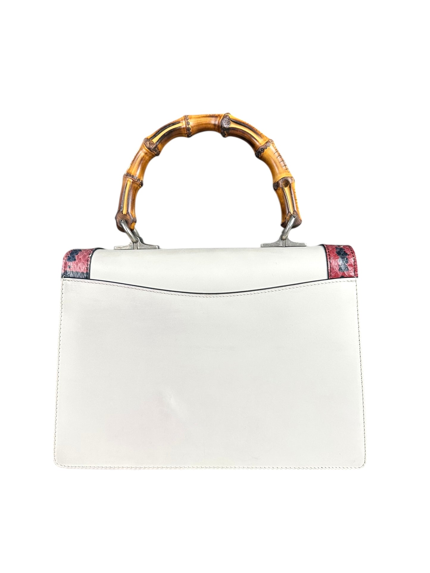 Gucci Snake Bamboo Top Handle Bag
