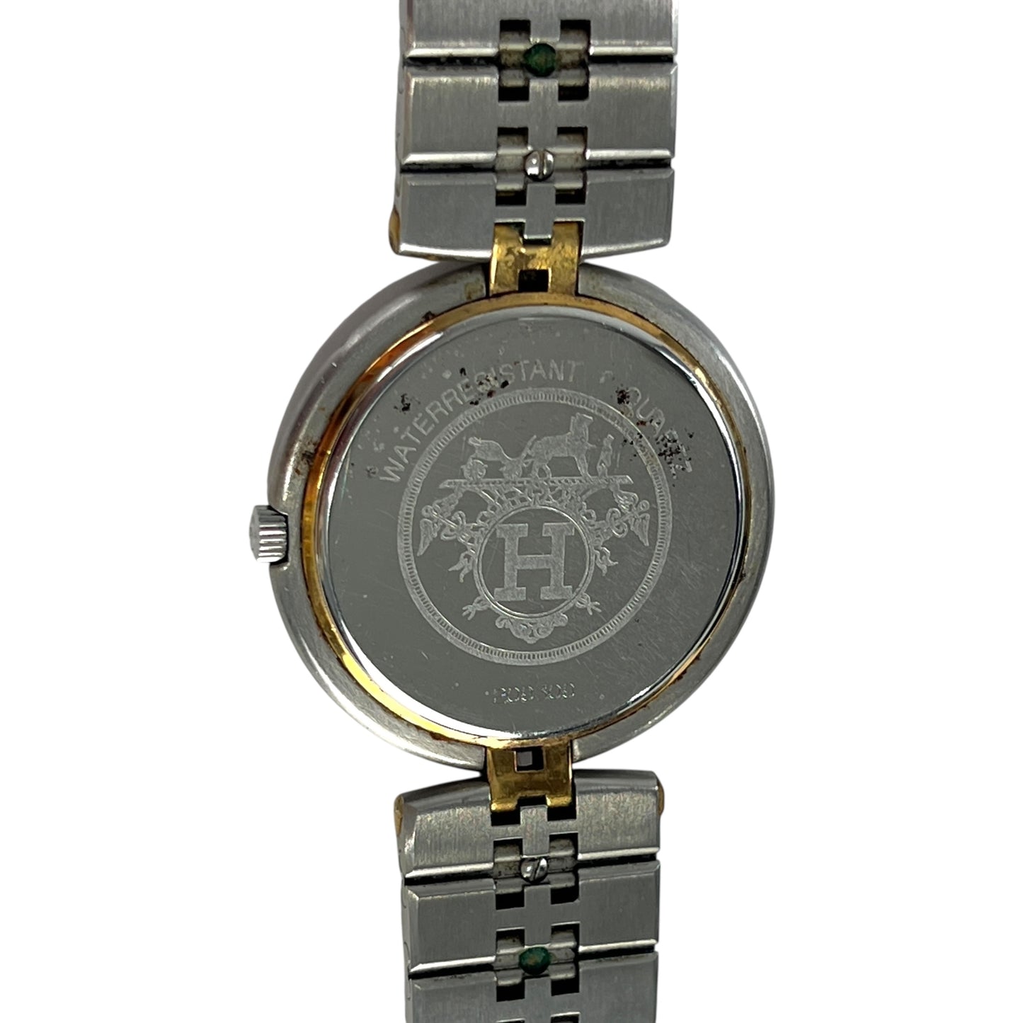 Hermes Vintage Two-Toned Watch