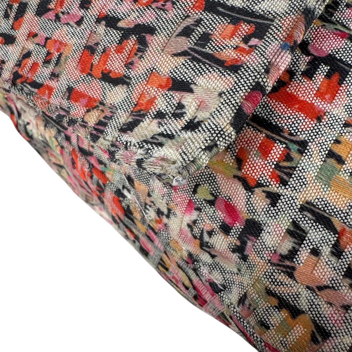 Fendi Vintage Zucchino Floral Mama Baguette Bag