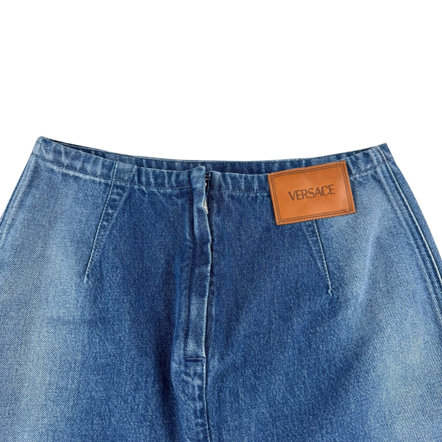 Versace Vintage Denim Skirt