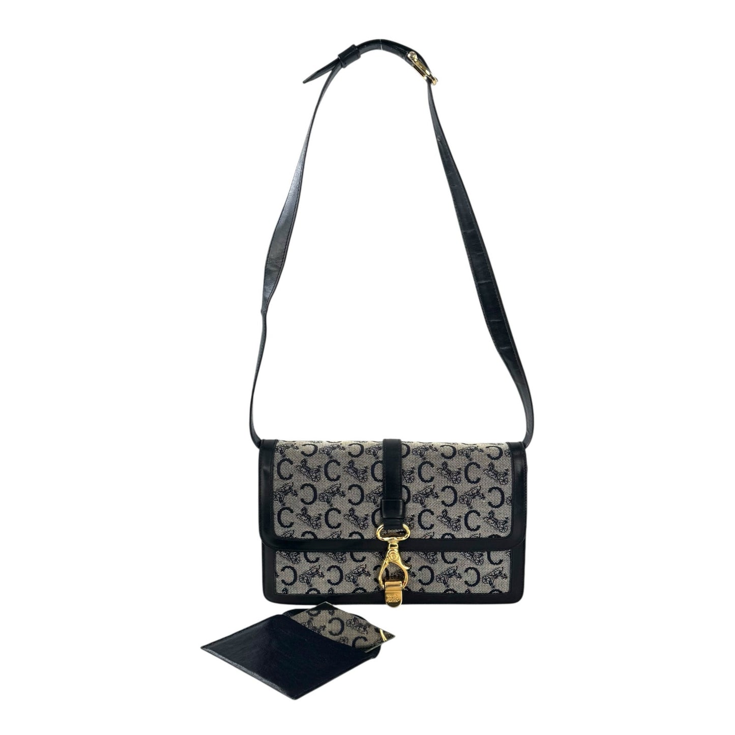 Celine Vintage Triomphe Shoulder Bag