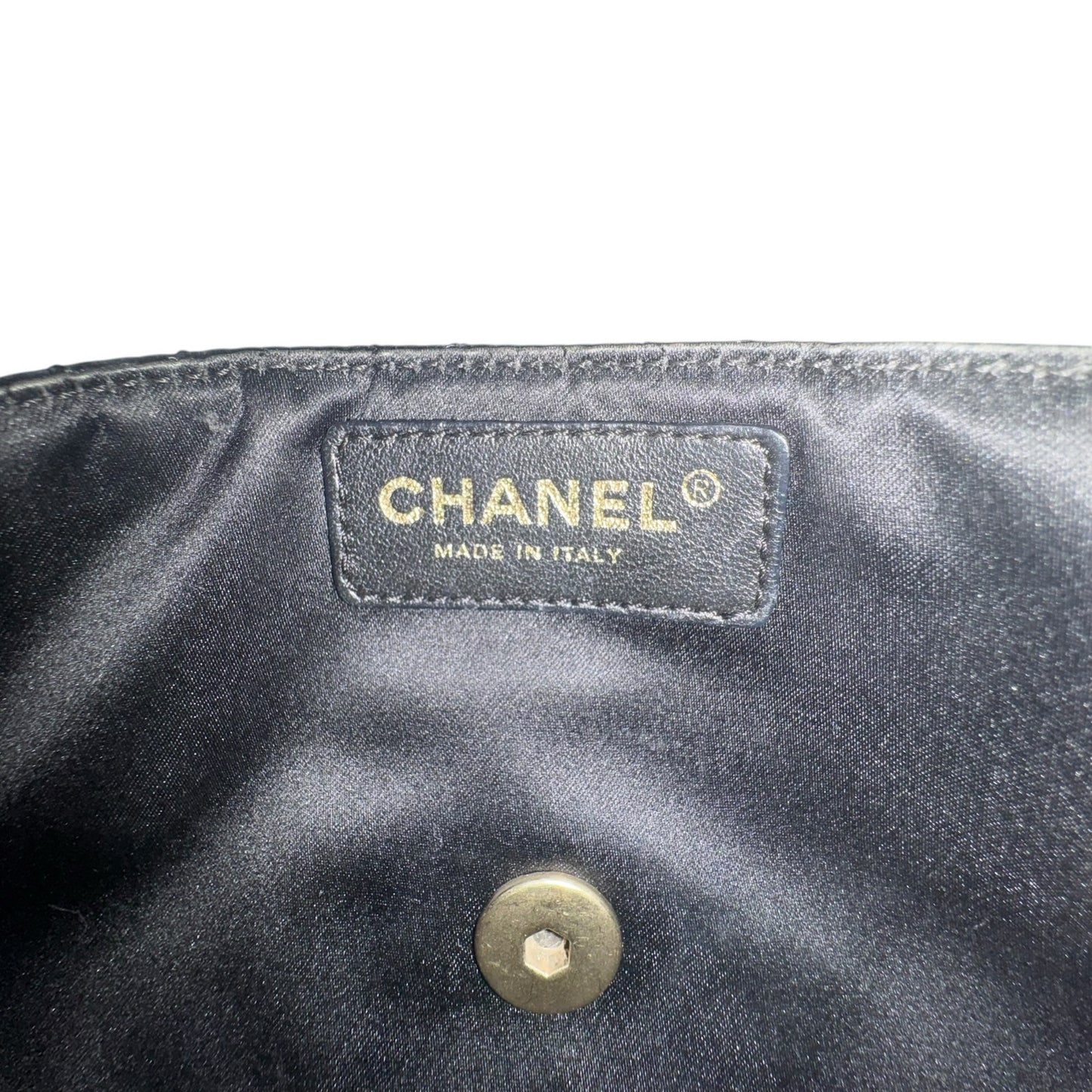 Chanel CC Jeweled Matelassé East West Flap Bag