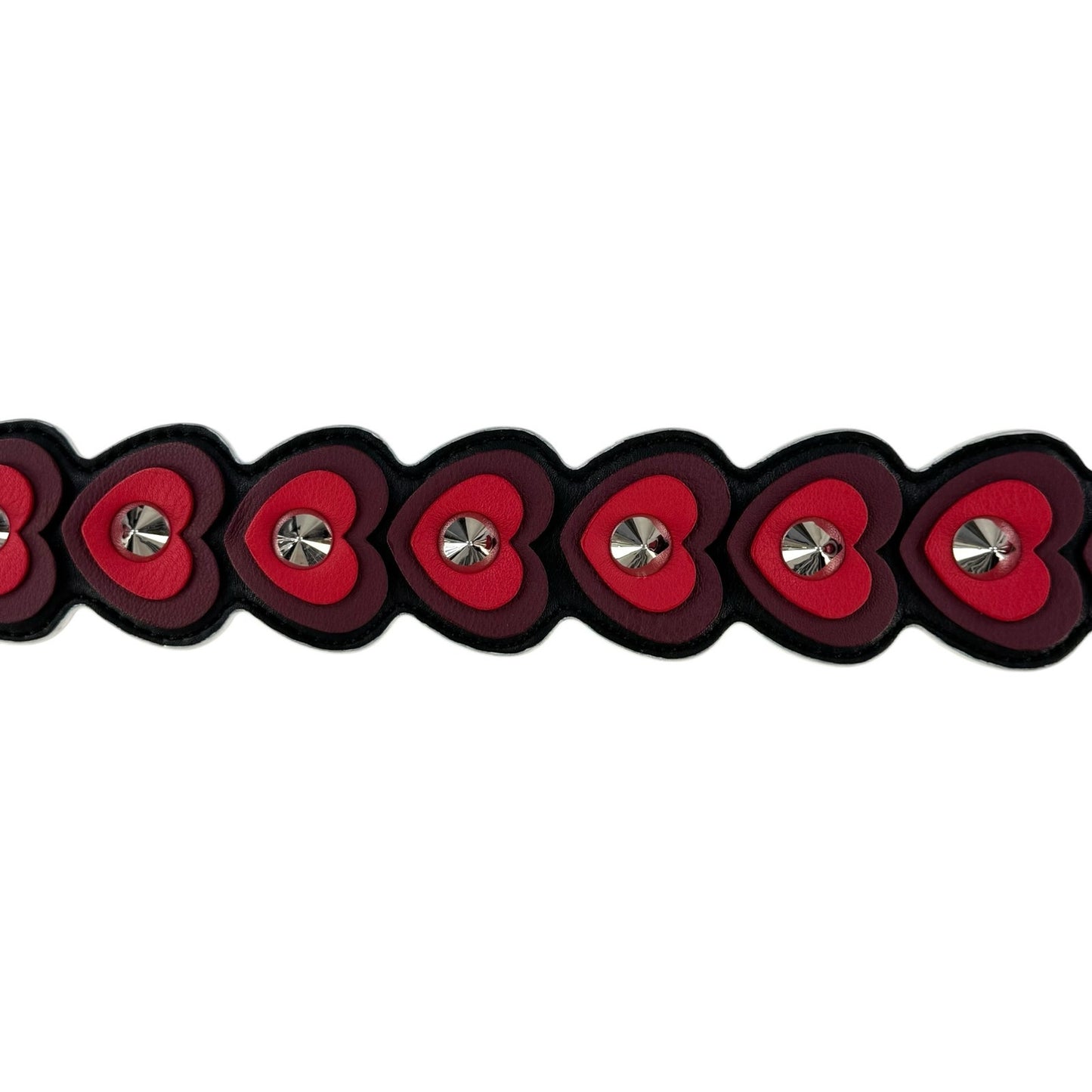 Fendi Studded Heart Strap You Bag Strap