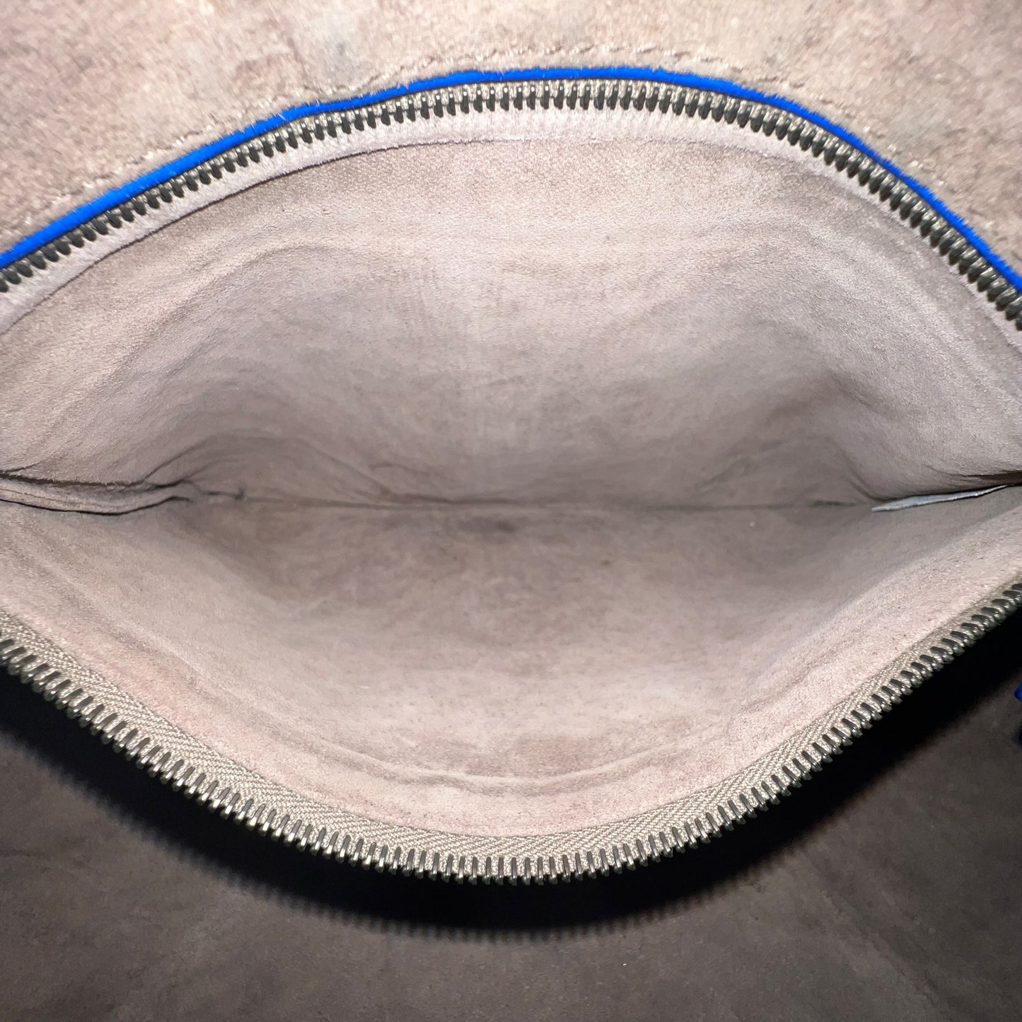 Bottega Veneta Blue Intrecciato Leather Hobo Bag