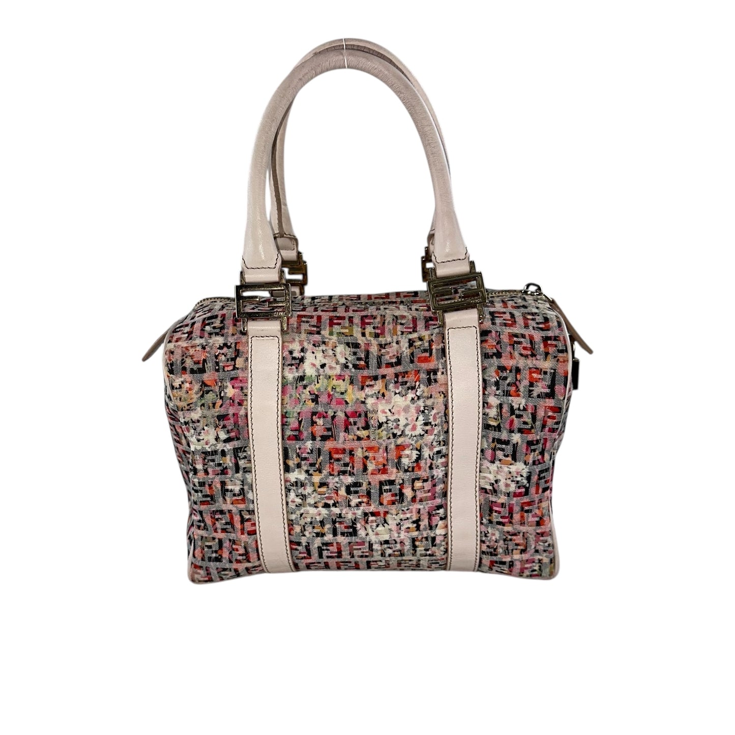 Fendi Vintage Zucchino Floral Mama Baguette Bag